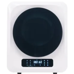 Torktumlare, rostfritt stål, 2,5kg (upp till 4kg), 850W, 6 program, filter, överhettningsskydd, väggmonterbar