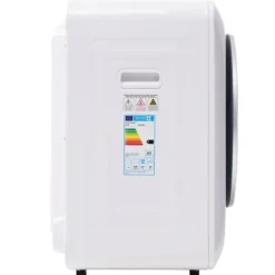 Torktumlare, rostfritt stål, 2,5kg (upp till 4kg), 850W, 6 program, filter, överhettningsskydd, väggmonterbar