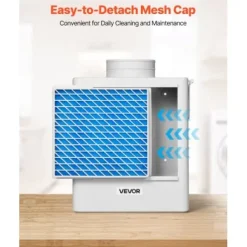 Torktumlarslangset, 23,6x13,4x29,4 cm, Vit, ABS-material