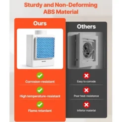 Torktumlarslangset, 23,6x13,4x29,4 cm, Vit, ABS-material