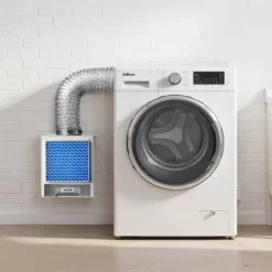 Torktumlarslangset, 236x134x294 mm, Vit, ABS-material