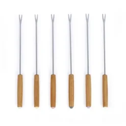 Traditionell fondue-set - LIVOO - MEN426C - 2,6L - 6 personer - Emaljerad gjutjärn - 6 gafflar - Kakelon kompatibel med alla värmekällor