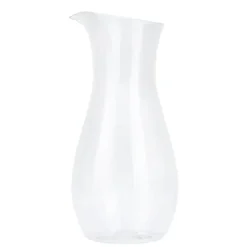 Transparent akryl juiceflaska - elegant dryckesbehållare för bar och hem