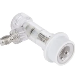 Transparent kullåsfatkoppling med intern backventil Ölfatkopplingstillbehör