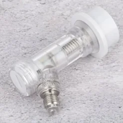 Transparent kullåsfatkoppling med intern backventil Ölfatkopplingstillbehör