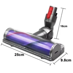 Trasselfritt Munstycke för Dyson - Anti-Tangle Borsthuvud – V7, V8, V10, V11, V15, SV10, SV11, SV12, SV14