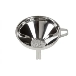 Tratt, rostfri tratt, tratt rostfritt stål, resterna tratt 127 mm