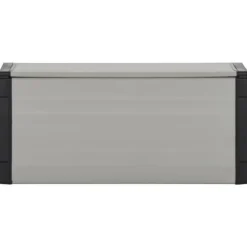 Trädgårdsavfallslåda - Elegant och praktisk för avfallssortering | Färg: Grå | Storlek: 85x34x40 cm