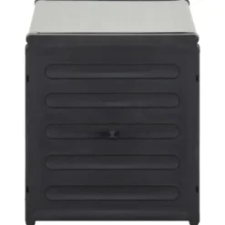 Trädgårdsavfallslåda - Elegant och praktisk för avfallssortering | Färg: Grå | Storlek: 85x34x40 cm