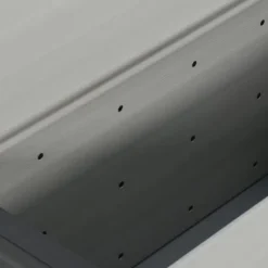 Trädgårdsavfallslåda - Elegant och praktisk för avfallssortering | Färg: Grå | Storlek: 85x34x40 cm