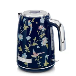 Trådl kettles - Laura Ashley - Marine Elveden - kapacitet 1,5L, kalkfilter, 2200W, automatisk avstängning