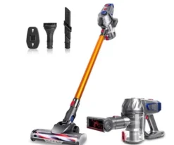 Trådlös dammsugare 12000Pa sugkraft, lång batteritid