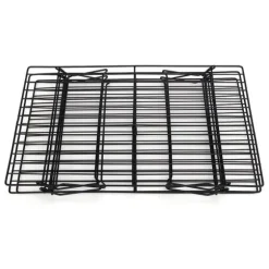 Tre lager nonstick kylgaller bakplåt kök bröd kakställ bakverk bakverk 40x25x9cm