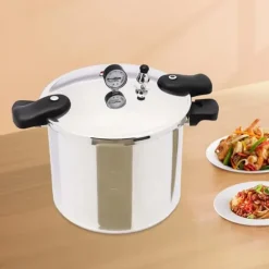 Tryckkokare för konservering/inkokning - Pressure Canner - 22 L (23 qt) kapacitet - 11 psi - Manometer & säkerhetsventil