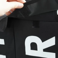 Tvättkorg på hjul, trefack, 137 l