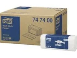 Tvättlapp TORK Adv 4-lag vit 2400/fp