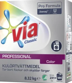 Tvättmedel VIA Pro Formula Color 8,32kg