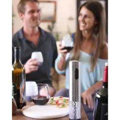 Twinz’up sladdlös elektrisk korkskruv - Box med folieskärare och laddningsbas - Andra generationens batteri - Ca