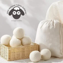 Ulltorkbollar NATURAL PRO 3 st.