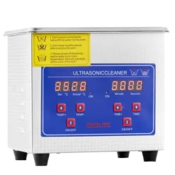 Ultraljudsrenare 1,3 l professionell med digital ultraljudsdisplay