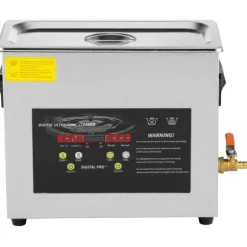 Ultraljudsrenare 6L, 400W med värme och timer för smycken, effektiv rengöring