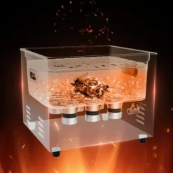 Ultraljudsrengörare 15L, värmetimer, digital ljudmaskin, effektiv rengöring, användarvänlig design, för hem och verkstad