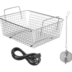 Ultraljudsrengörare 3L 24x14x10 cm rostfritt stål, rengöringsapparat