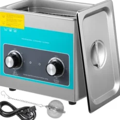 Ultraljudsrengörare 3L 24x14x10 cm rostfritt stål, rengöringsapparat