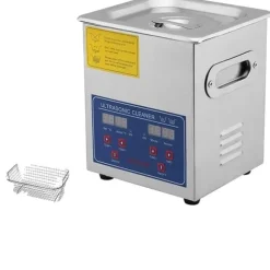 Ultraljudsrengörare, rostfritt stål, effektiv ultraljudsrengöring,2L