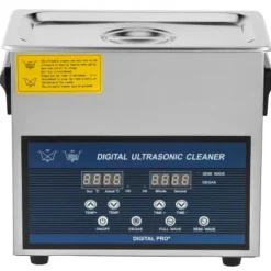 Ultraljudsrengörare 32x17.8x31.2 cm rostfritt stål dubbelfrekvens