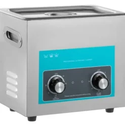 Ultraljudsrengörare 33x18x28,5 cm 6,5L rostfritt stål