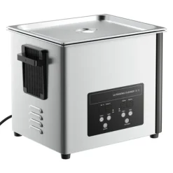 Ultraljudstvätt 10 L - Ultraljudsrengörare - 40 kHz - 180 W - Digital Display - Rengöringskorg - Rostfritt Stål