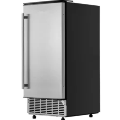 Underbänk Ismaskin, 36 Kg/dag, Inbyggd med Vändbar Dörr