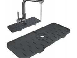 UNIVERSAL SILIKON AVLOPPSKLAPP FÖR SINKERS 36,5 x 14 cm BRUNBESTE BB-3247 GRAY