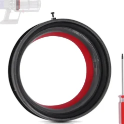 Uppgraderad dammbehållare tätningsring set kompatibelt med Dyson V11/V15 Gen5/SV-serien (inkl. T8 skruvmejsel)