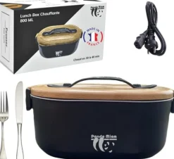 Uppvärmbar Matlåda 800 ml 2-pack PANDAMIAM