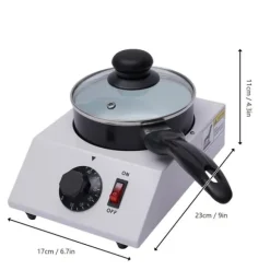 Uppvärmd chokladsmältgryta, elektrisk tempereringsmaskin, non-stick, 40 W, 220 V