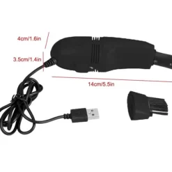 USB Mini-datortangentbordsdammsugare PC Laptop-borste Dammrengöringssats