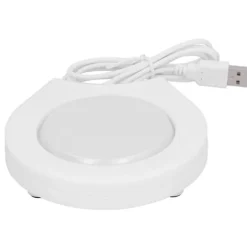 USB-anslutningsvärmare vakuumkoppmatta varmare underlägg för kontorsmjölkkaffe