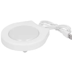 USB-anslutningsvärmare vakuumkoppmatta varmare underlägg för kontorsmjölkkaffe