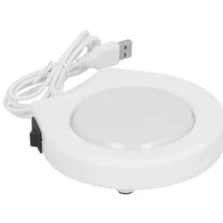 USB-anslutningsvärmare vakuumkoppmatta varmare underlägg för kontorsmjölkkaffe