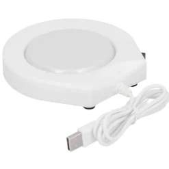 USB-anslutningsvärmare vakuumkoppmatta varmare underlägg för kontorsmjölkkaffe