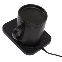 USB-driven muggvärmare med 3 temperaturinställningar - Idealisk för användning i hemmet och på kontoret