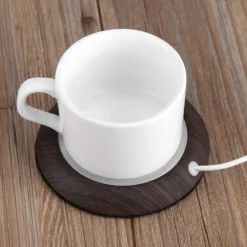 USB-koppvärmare - Mörk träkorn