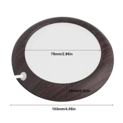 USB-koppvärmare - Mörk träkorn