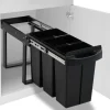Utdragbar sophink mjuk stängning 36 L