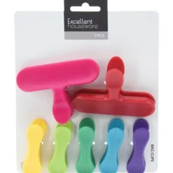 Utmärkt husgerådsförvaringsklämma 7 delar