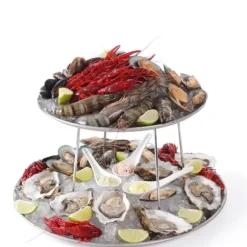 Utställningsfot i stål för brickor och fat - Hendi 480502