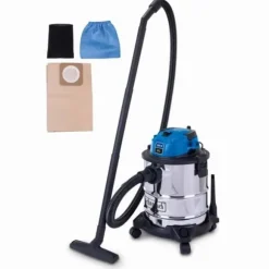 V20 våt- och torrdammsugare - 1300 W - 20L tank i rostfritt stål - SCHEPPACH