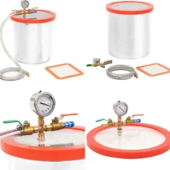 Vakuumkammare rostfritt stål 18,9 L - Vakuumkammare - Vakuummaskin - Home & Living